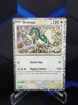 Drampa Holo Card 015/015 - 2025 McDonald s Pokémon Promo Dragon Discovery