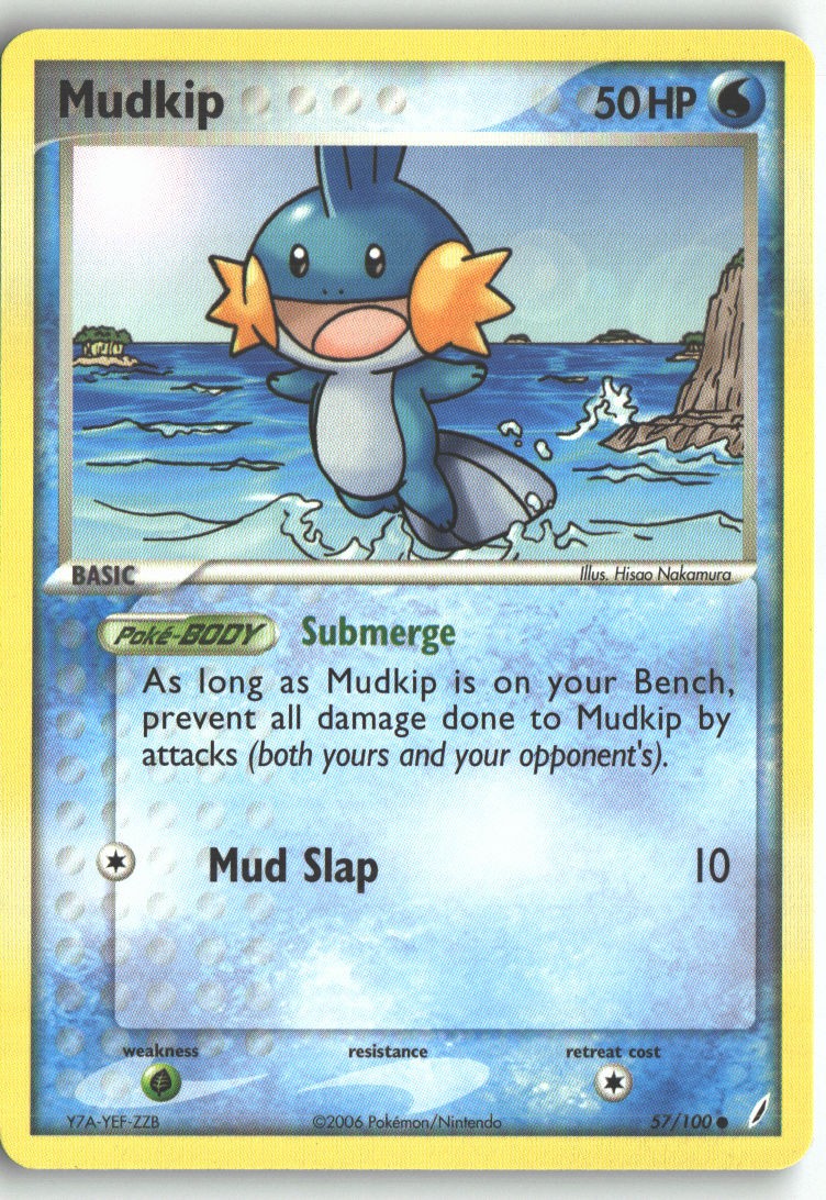 Mudkip - 057/100 Crystal Guardians 57/100 NM EN Pokemon