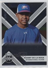 2018 Panini Elite Extra Edition /999 Manny De La Rosa #183 k6j