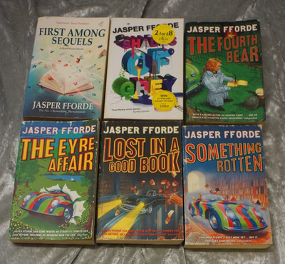6 FUNNY BOOKS by JASPER FFORDE  ** PAPERBACK