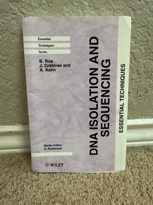 DNA Isolation and Sequencing Essential Techniques - paperback