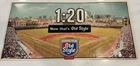 2004 VINTAGE 1:20 WRIGLEY FIELD CHICAGO CUBS OLD STYLE BEER TIN TACKER SIGN MLB