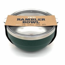 YETI Rambler 2 QT Insulated Bowl Black Forest...