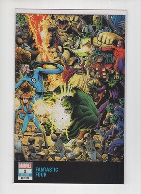 Fantastic Four #2 (2018) Brainstorm, Powerhouse, variant cover, Marvel Comics