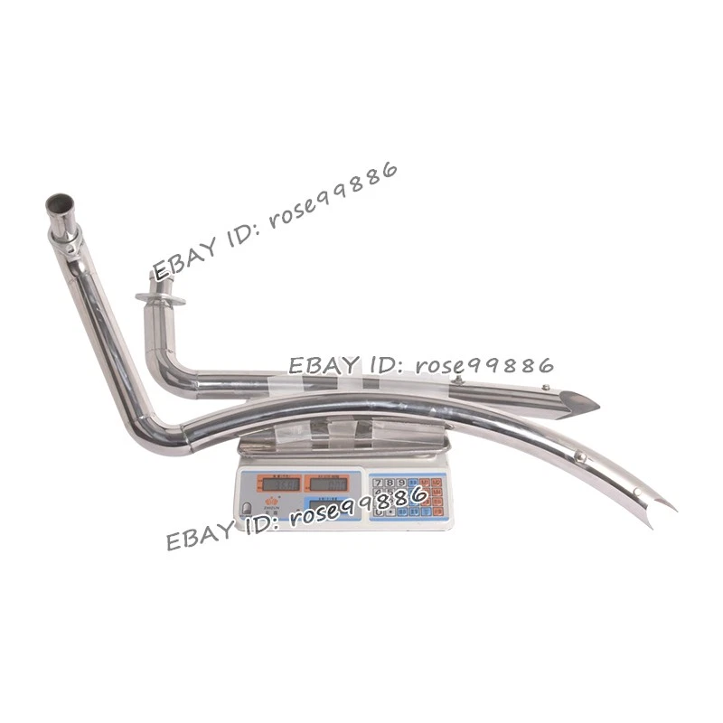 Tubo cabeçalho sistema de exaustão completo para Kawasaki Vulcan 900 VN900B Classic 2006-2024 - Imagem 4 de 4