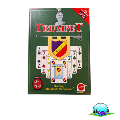Trumpet Karten die Macht bedeuten Mattel Brettspiel - Vollständig