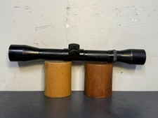 Vintage Optex 4x32 Rifle Scope Blued Fine Crosshair Model 564