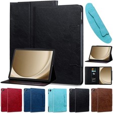 For Samsung Galaxy Tab A11 A9 A8 Case Luxury Leather Shockproof Flip Cover