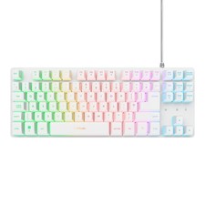 Image of Trust GXT 833W Thado TKL Gaming Keyboard Illuminated White