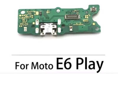 Motorola E6 Play Ladebuchse Platine Flex Kabel Mikrofon Ersatzteil