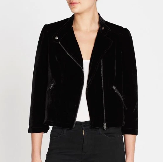 Rebecca taylor velvet jacket clearance