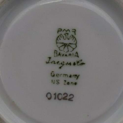 Jaeger & Co. PMR-Bavaria-Tasse, Untertasse und Extra Echt Kobalt Untertasse - nummeriert - Bild 3 von 10