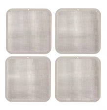 Cross Stitch Wood Blanks - Set of 4 Square - App. 4 In. - Ornaments or Coasters