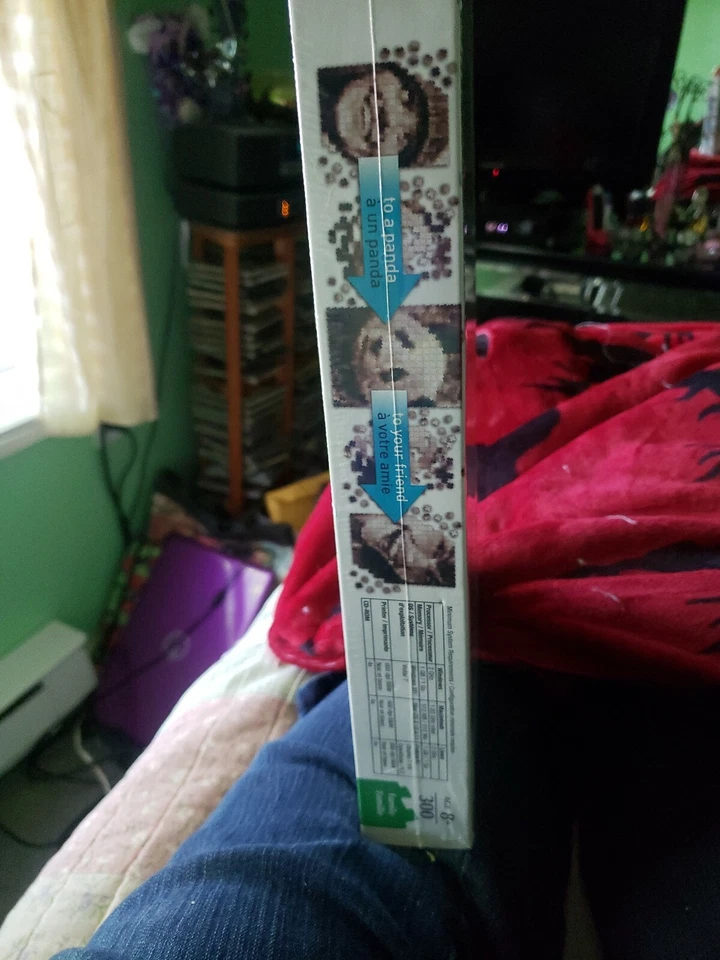 Nuevo rompecabezas fotográfico Ji Ga Zo personalizado 300 piezas CD Rom Hasbro.  ¡Sellado! Foto 4 de 4