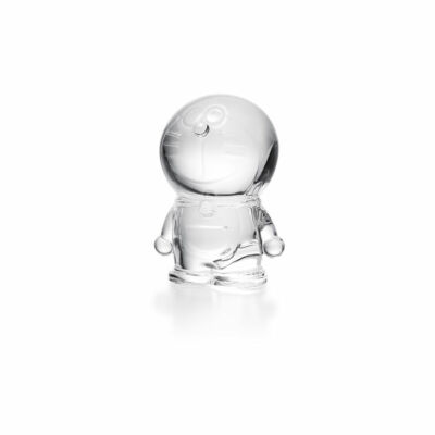 Baccarat Doraemon Figul Doll Crystal Glass Ornament w/ Box Height