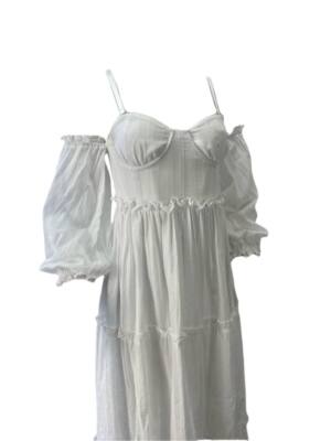 white christmas dresses Sun-Imperial