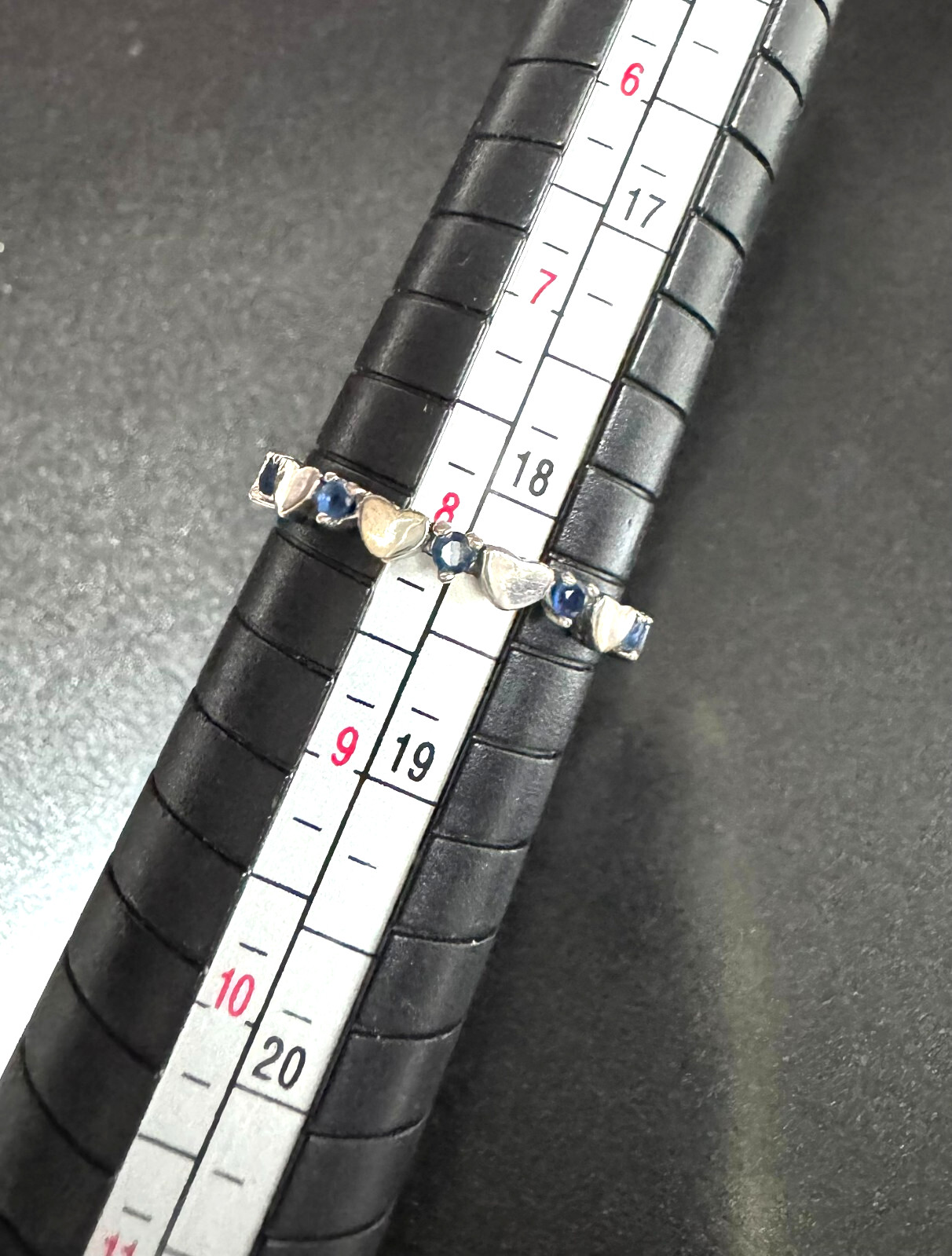 SETA 925 Sterling Silver Interlocking Stackable E… - image 7