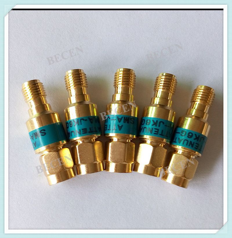 DC-6.0GHz RF Block 3 Pack SMA Male To Female Blocks – 1-30dB, DC-6.0GHz ...