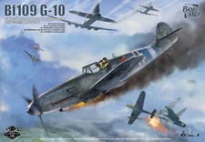 Border 1/35 BF-013 Bf109 G-10 w/WGr.21&Full Engine And Weapon Interior Model Kit