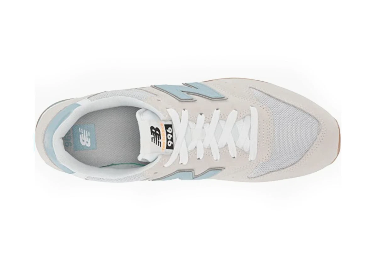 New Balance 530 trainers in white and pastel green - exclusive to