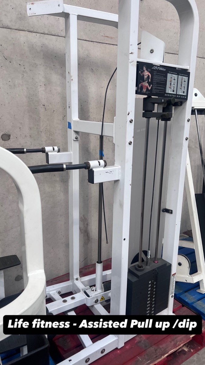 LIFE FITNESS ASSISTED PULL UP/DIP CAN BE DELIVERED EUROPE UK AND IRELAND