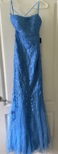 Blue Prom Dress Size 4 Brand New With Tags And Built In Padding