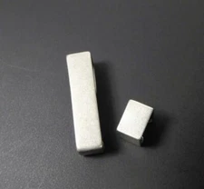 Asymmetrical Rectangle Sterling Silver Earring Ear Cuff Non Piercing Unique Cool