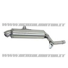 Terminale di Scarico Arrow Enduro 4T Acciaio Suzuki Dr 600 R / S 1985 > 1990