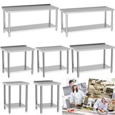 Food Prep Table Workshop Packing Test Bench Restaurant Kitchen Catering Table