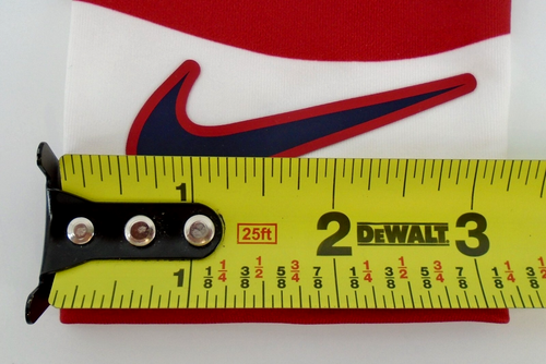 Nike Dri-Fit Arm Sleeve Men's L/XL 4th of July Baseball Gym Red/College Navy - Picture 6 of 6