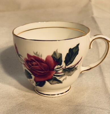Duchess Tea Cup Vintage Bone China England Duchess Pink Roses