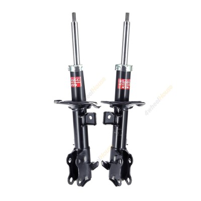 2 x KYB Strut Shock Absorbers Excel-G Gas Replacement Front 333391 ...