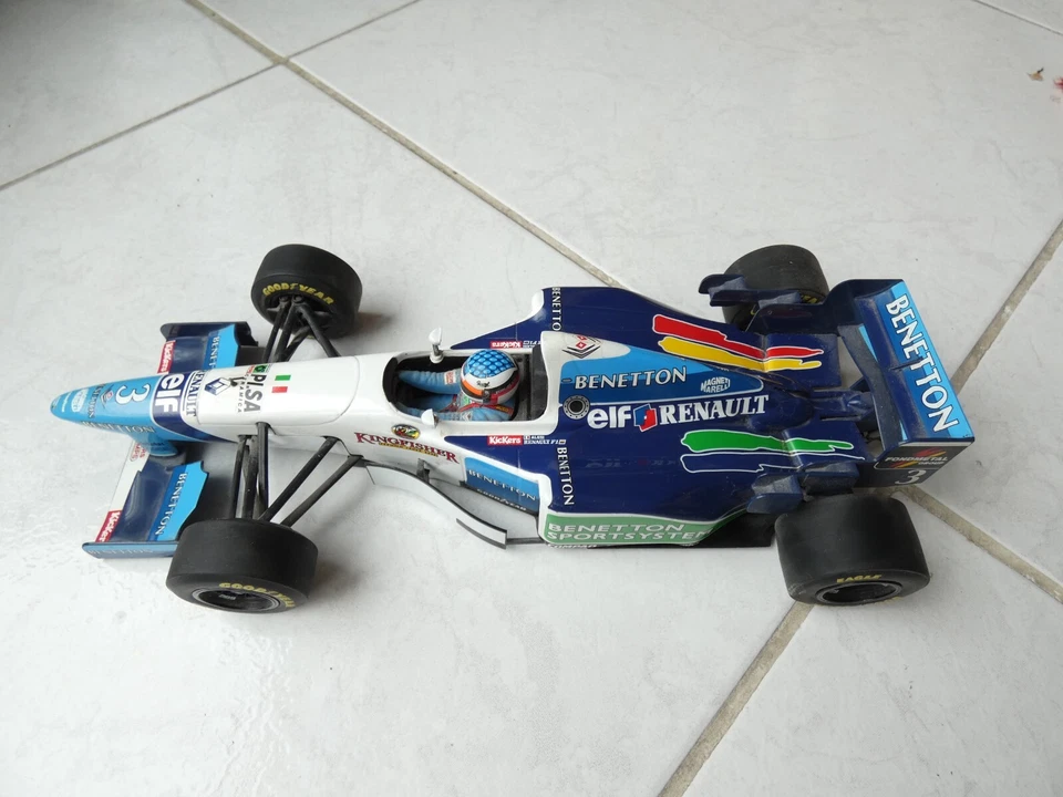 Benetton Renault B196 Jean Alesi #3 1996 1/18 MINICHAMPS F1 Default Senza - Immagine 4 di 4