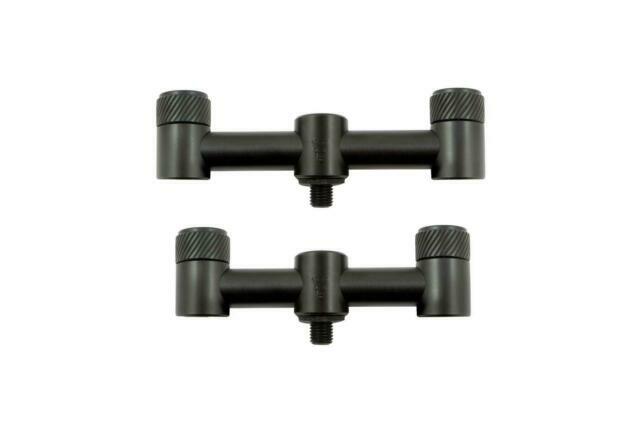 Fox Black Label QR 2 Rod Narrow Buzz Bars Pair 95mm / 110mm New CBB023