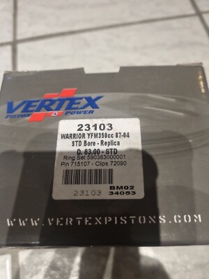 KOLBEN FÜR YAMAHA YFM 350 (YFM350) WARRIOR, BIG BEAR, RAPTOR, WOLVERINE (83.43MM