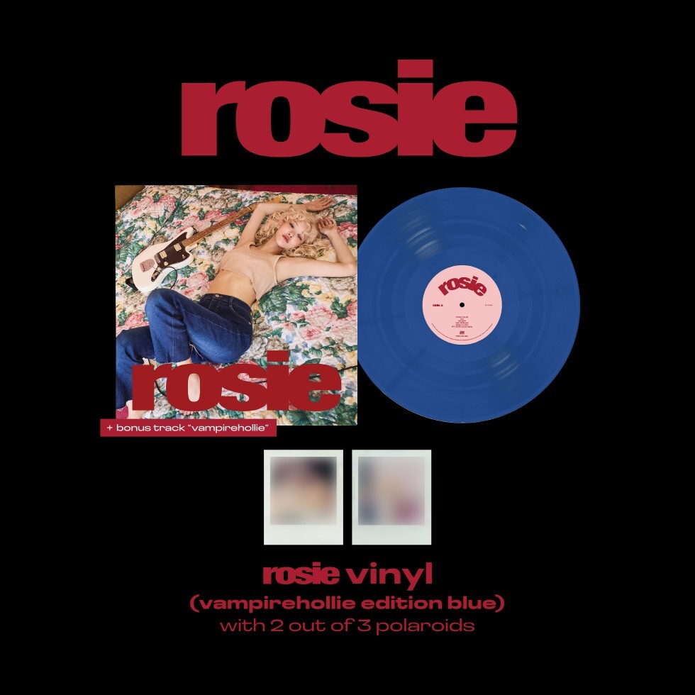 洋楽 ROSIE VAMPIREHOLLIE EDITION BLUE VINYL LP) ROSÉ first studio album - rosie vinyl (vampirehollie