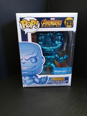 Funko Pop: Blue Chrome Thanos #289 Walmart exclusive
