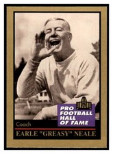 1991 Enor Pro Football HOF 106 Earle 
