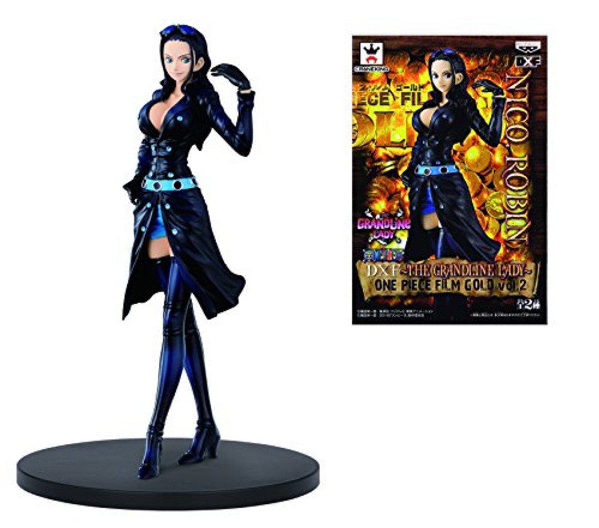 ONEPIECE FILM GOLD DXF~GRANDLINE B賞 One Piece Film Gold Nico Robin DXF Sculpture The Grandline