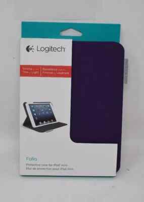 Logitech Folio Protective Case for iPad Mini - Matte Purple NEW SEALED FAST SHIP