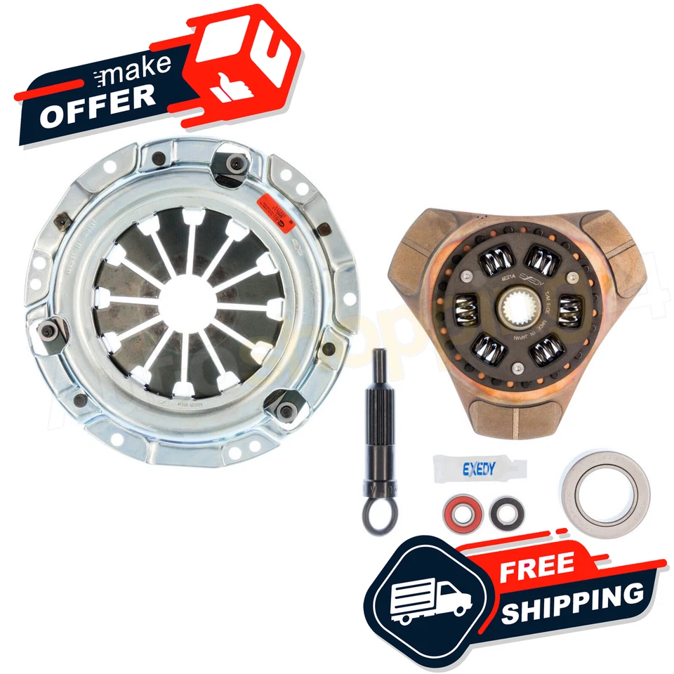 Kit de embreagem EXEDY 16954A Stage 2 Sport Racing para Toyota Corolla 1980-1987 - Imagem 2 de 3