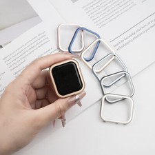 Metal Edge Frame Watch Case For Apple Watch Series 9/8/7/6/5/4/SE/3/2/1/Ultra 2