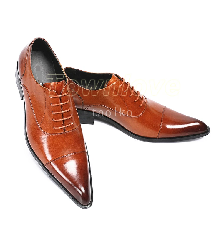 Wholesale Black Men's Italian Leather Dress Shoes Classic Oxford Business  Formal Working Shoes - China Dress Shoes for Men and Classic Dress Shoes  price