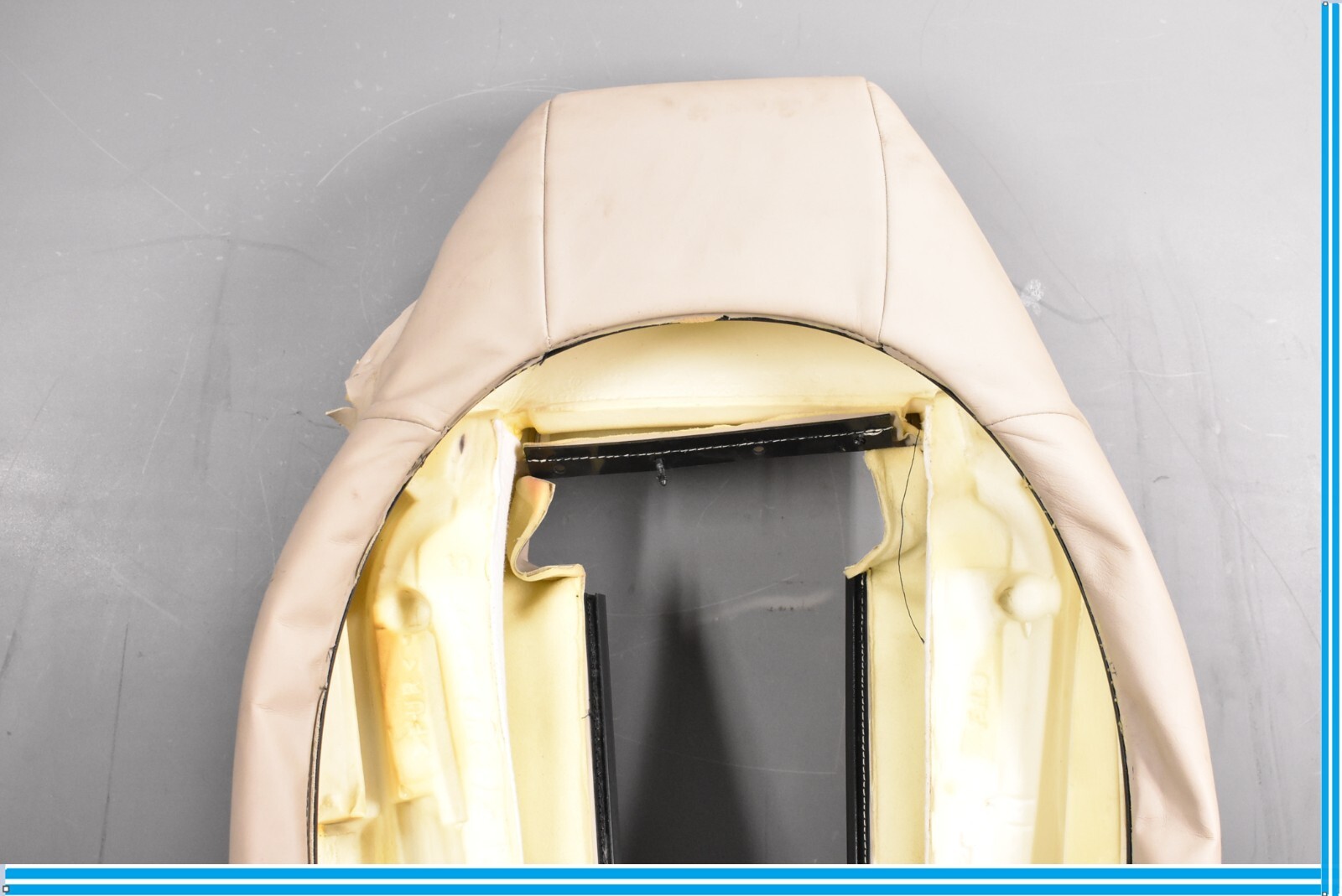 03-10 Bentley Continental Rear Left Upper Seat Cushion Back Oem