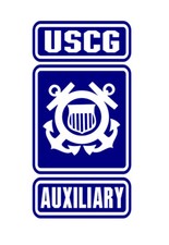 U.S. COAST GUARD AUXILIARY VINYL DECAL STICKER STRONG