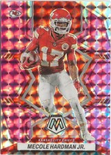 2022 Panini Mosaic Mecole Hardman Jr Pink Prizm SP Kansas City Chiefs