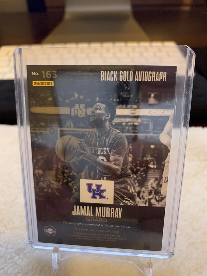 Autógrafo Jamal Murray Rookie 2016 oro negro radiocontrol automático/25 Foto 2 de 2