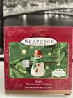 Max The Snowman of Mitford Hallmark Christmas Keepsake Ornament 2000 New In Box!