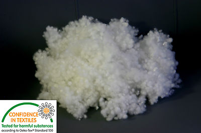 1kg Silikon Faserbällchen Kissenfüllung Synthetikkugeln Öko-Tex Standard 100