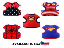 Adjustable Soft Cartoon Puppy Vest Harness with Leash - FAST SHIPPING